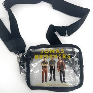 Jonas Brothers Tour Merch Clear Crossbody Stadium Bag - NEW Exclusive VIP